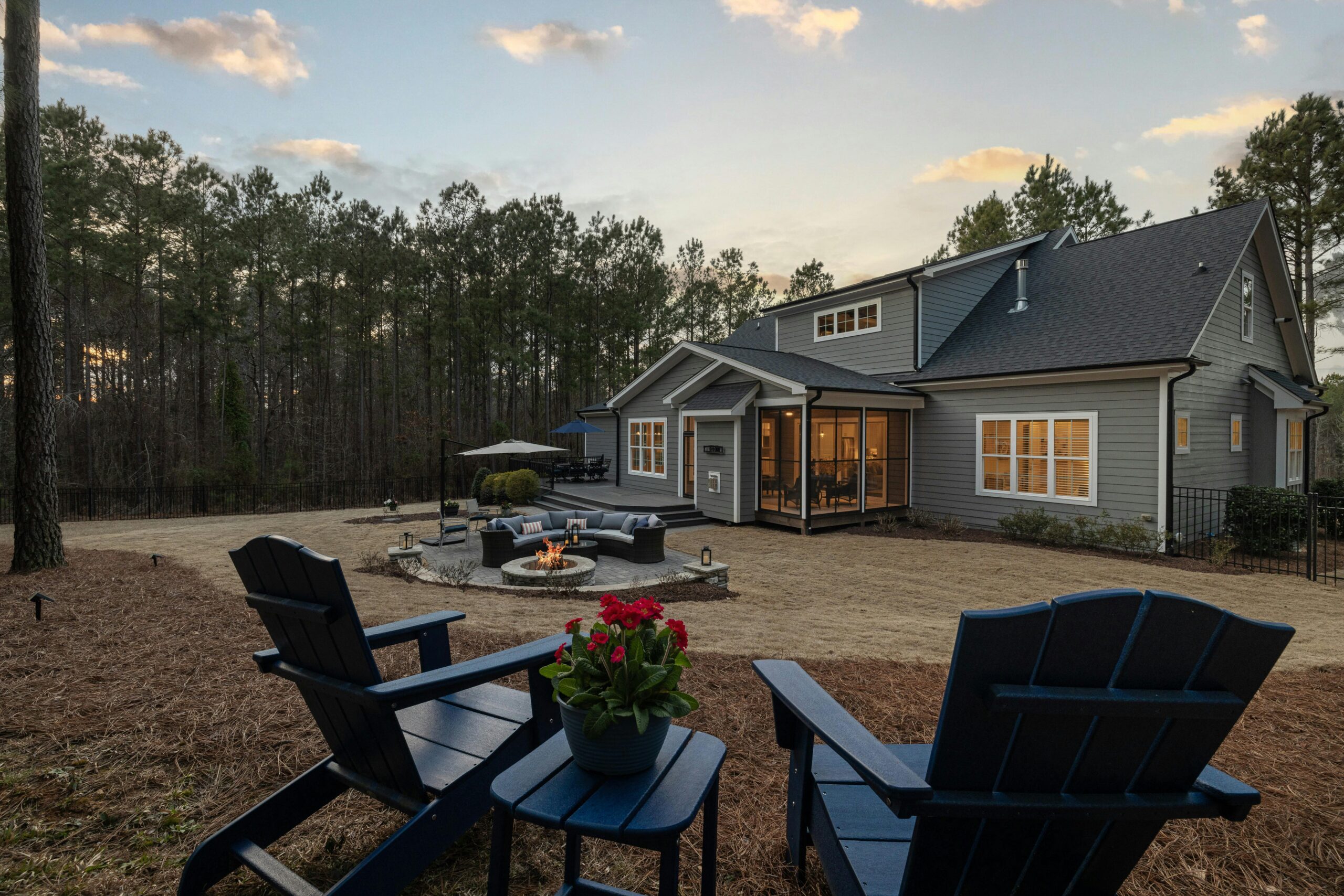 exterior painting backyard patio home