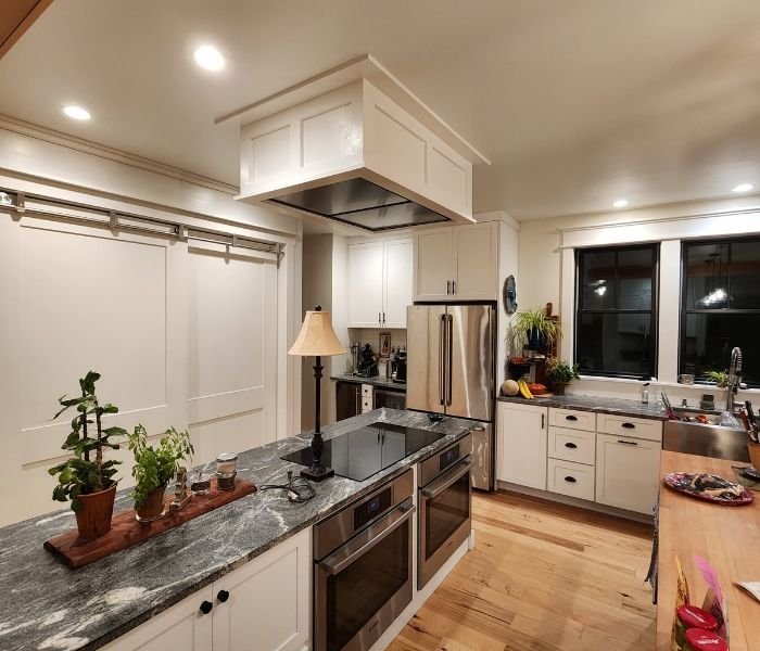 Cabinet Painting & Refinishing in Bedford, NH 75 freshly painted white kitchen